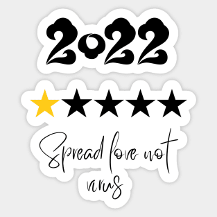 goodbye 2022, welcome 2023 Sticker